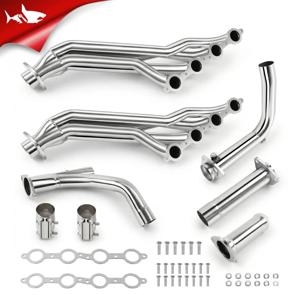 Long Tube Headers for 2007-2014 Chevrolet Silverado 1500/2500/3500 Tahoe/Avalanche丨GMC Sierra 1500/2500/3500 Yukon丨Cadillac Escalade丨4.8L/5.3L/6.0L/6.2L Vortec V8