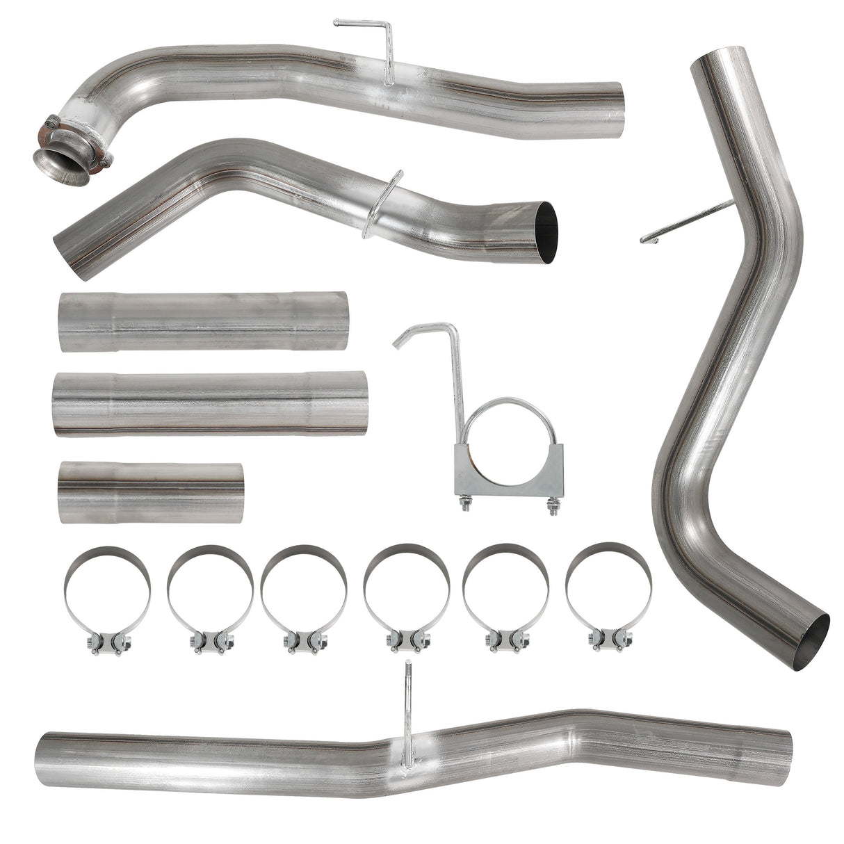 TruckTok 2015.5-2016 6.6L GM Duramax LML 4" Downpipe Back DPF Delete Pipe TruckTok