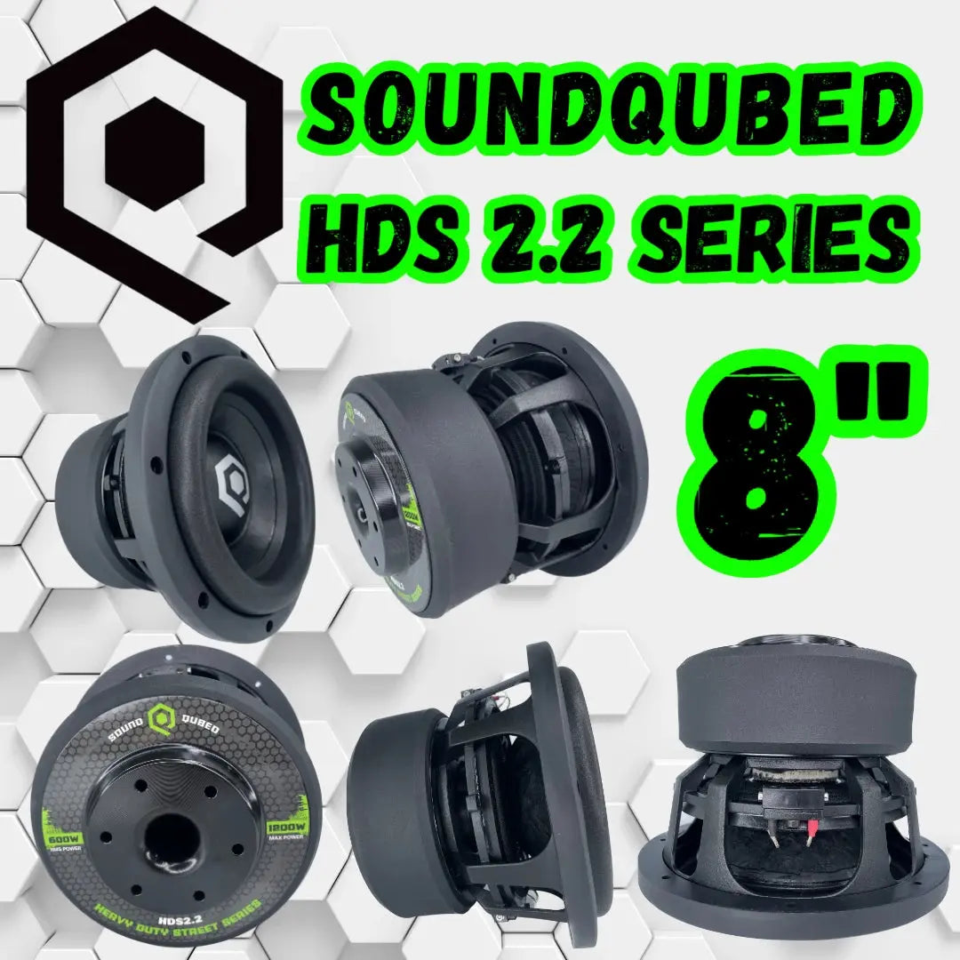 SoundQubed HDS2.2 Series 8-Inch Subwoofer