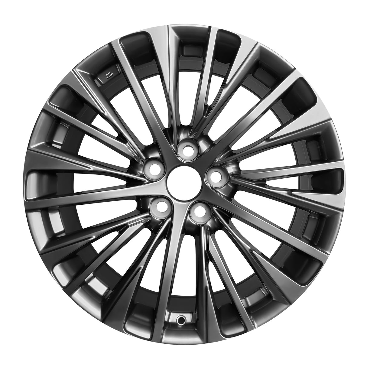 Lexus Toyota Wheels 19x8" pcd 5x114.3 Black Machine Face 4pcs