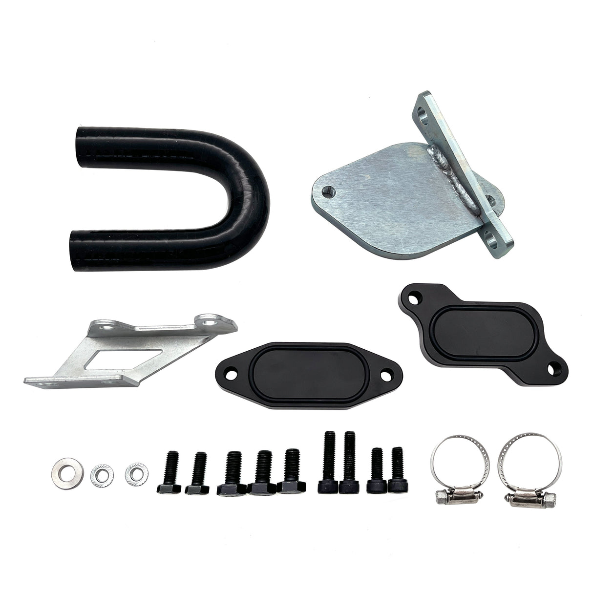 TruckTok 2007-2010 6.6L Chevy GMC LMM Duramax EGR Valve Cooler Delete Kit Fit TruckTok