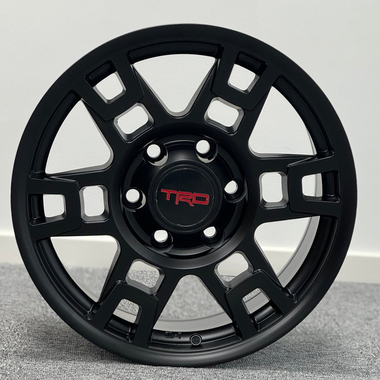 Toyota TRD Style Wheels 17" x 9 Matt Black 5pcs Rims