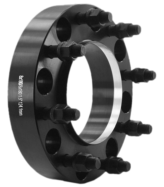 8x180 Wheel Spacers Hub Centric Billet For 2011-2026 GM 2500 3500 SRW
