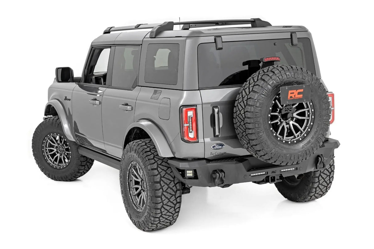 Rough Country Rear FAB Bumper Ford Bronco 4WD 2021-2026 51090