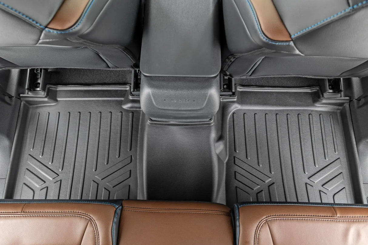Rough Country Floor Mats Front & Rear Ford Bronco 4WD 2021-2026 M-51602