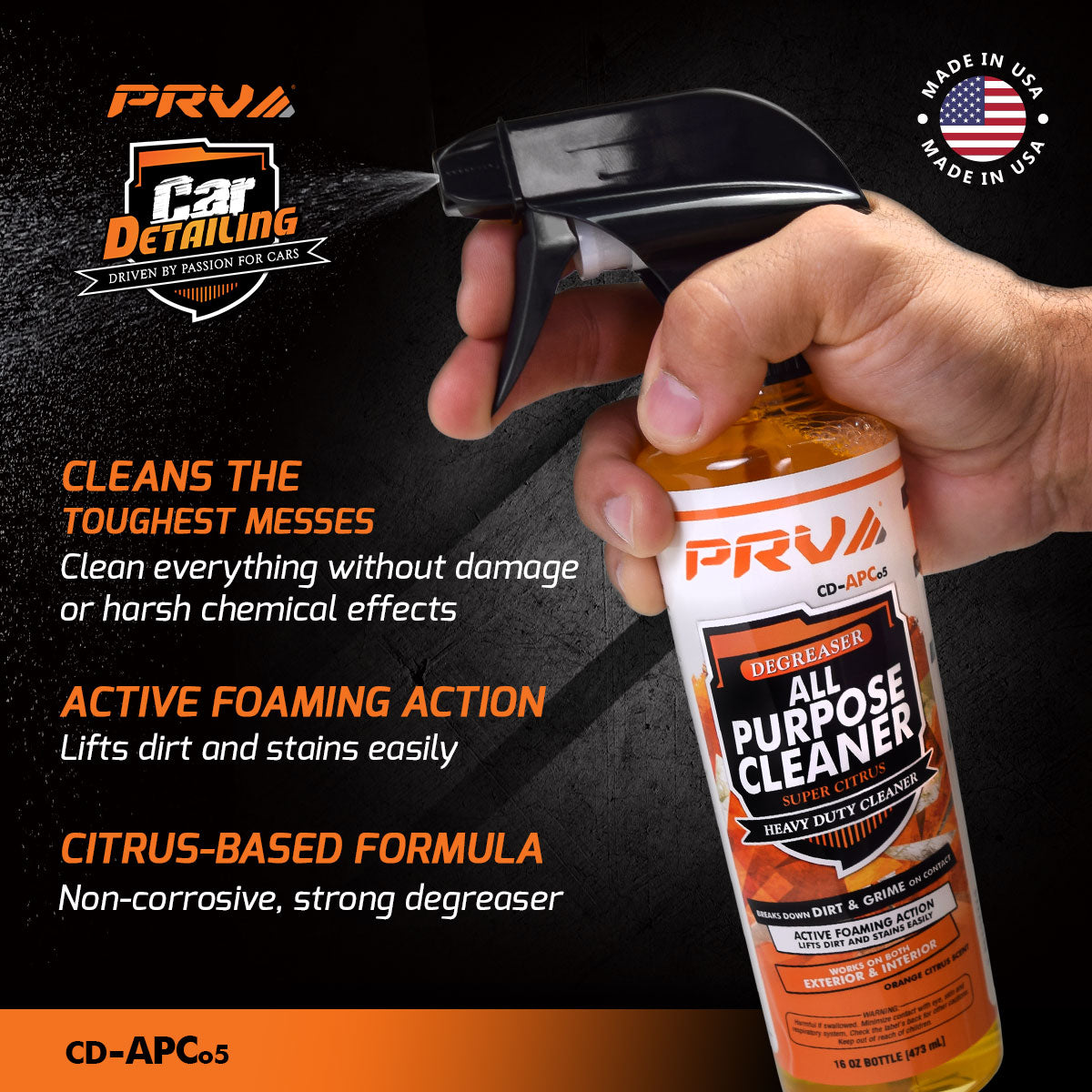 All Purpose Cleaner – Degreaser PRV Audio