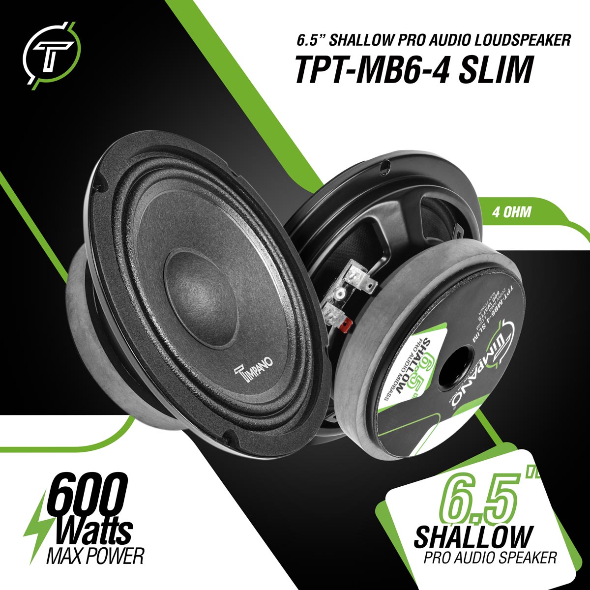 500 Watts Car Stereo Bundle Timpano Audio