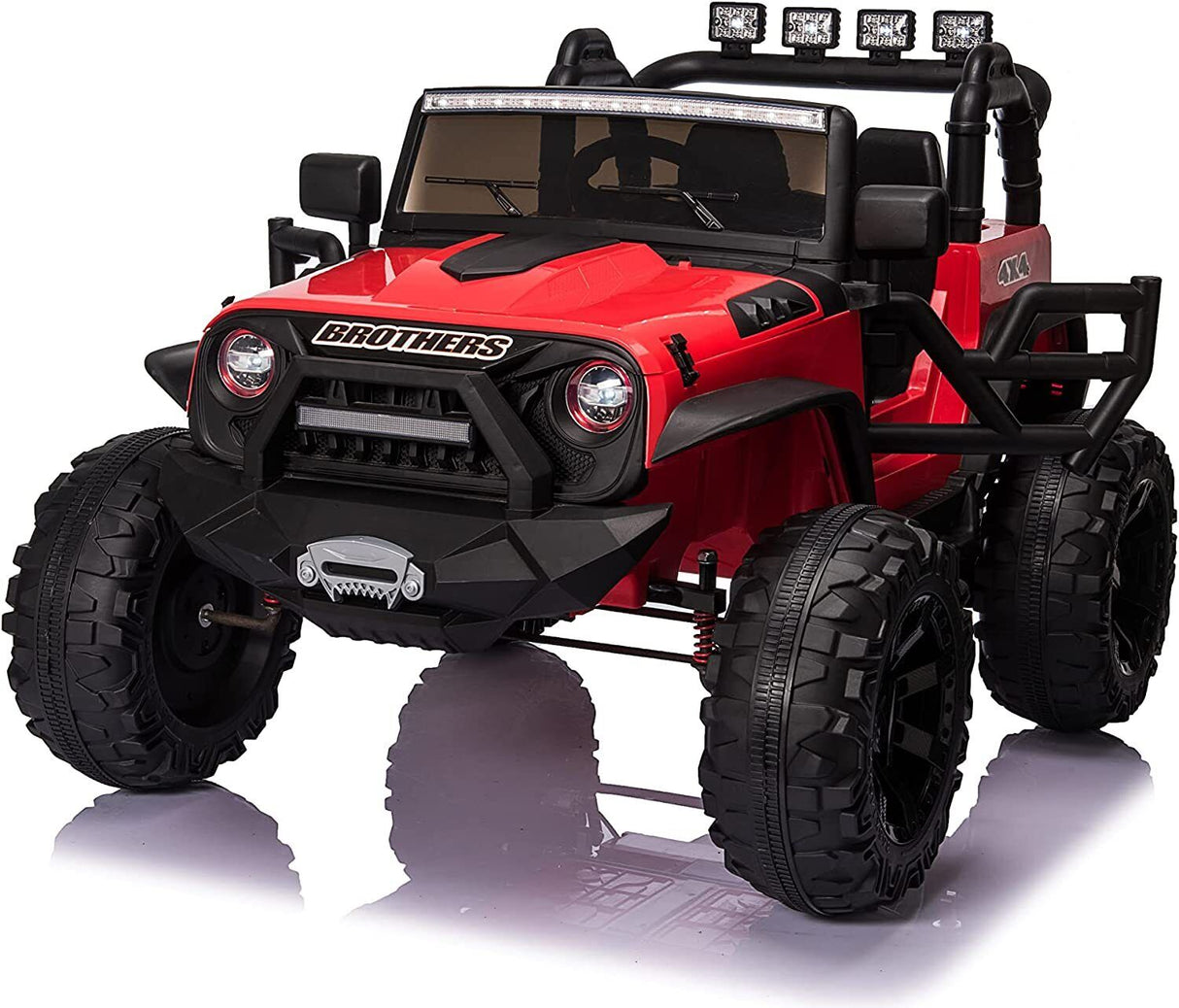 2-Seater Electric Ride-On Truck for Kids with Parental Remote Control - 24V Power and Exciting Features!
