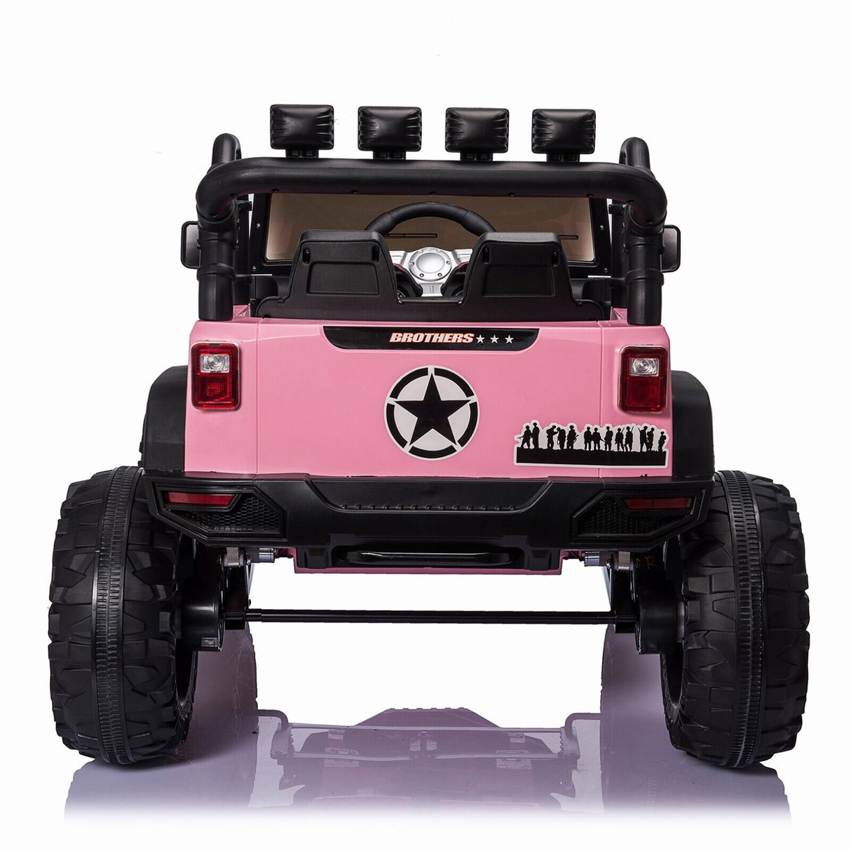24V Battery-Powered Kids Ride On Truck with Remote Control, MP3 Player, USB Port, and LED Lights - 3 Speed Options