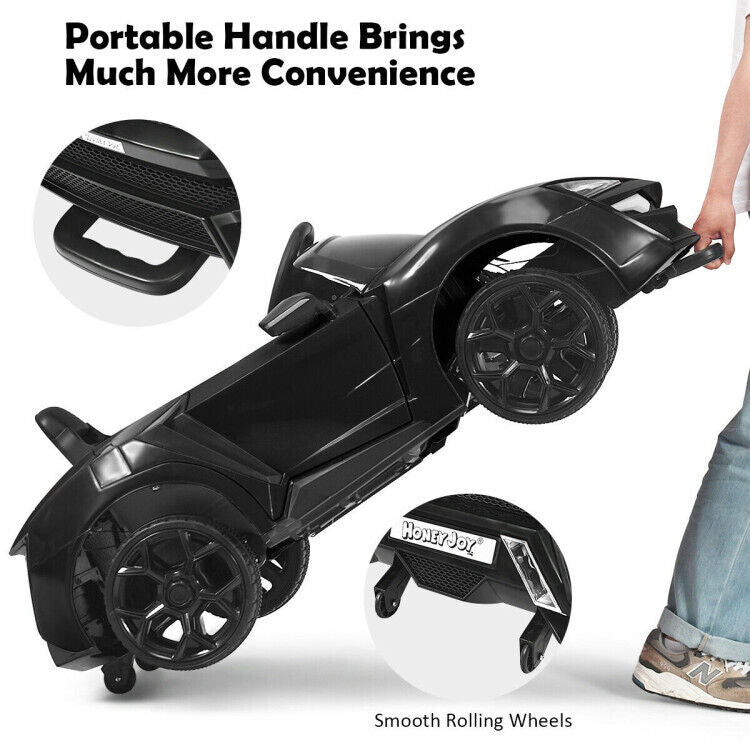 2.4G RC Electric Vehicle with Lights - 12V Power for Endless Fun!