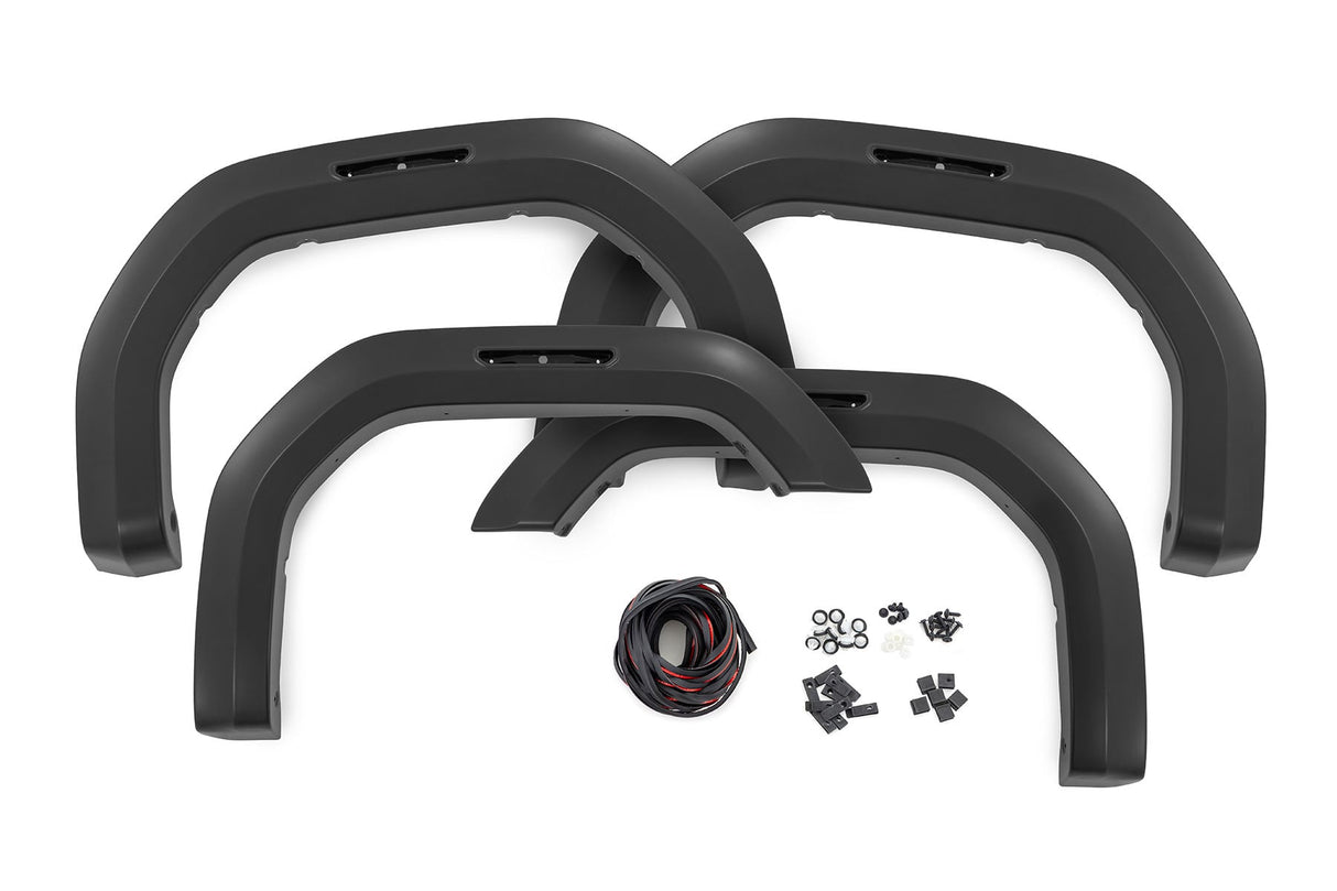 Rough Country Sport Fender Flares for GMC Sierra 2500/3500 HD 2020-2026
