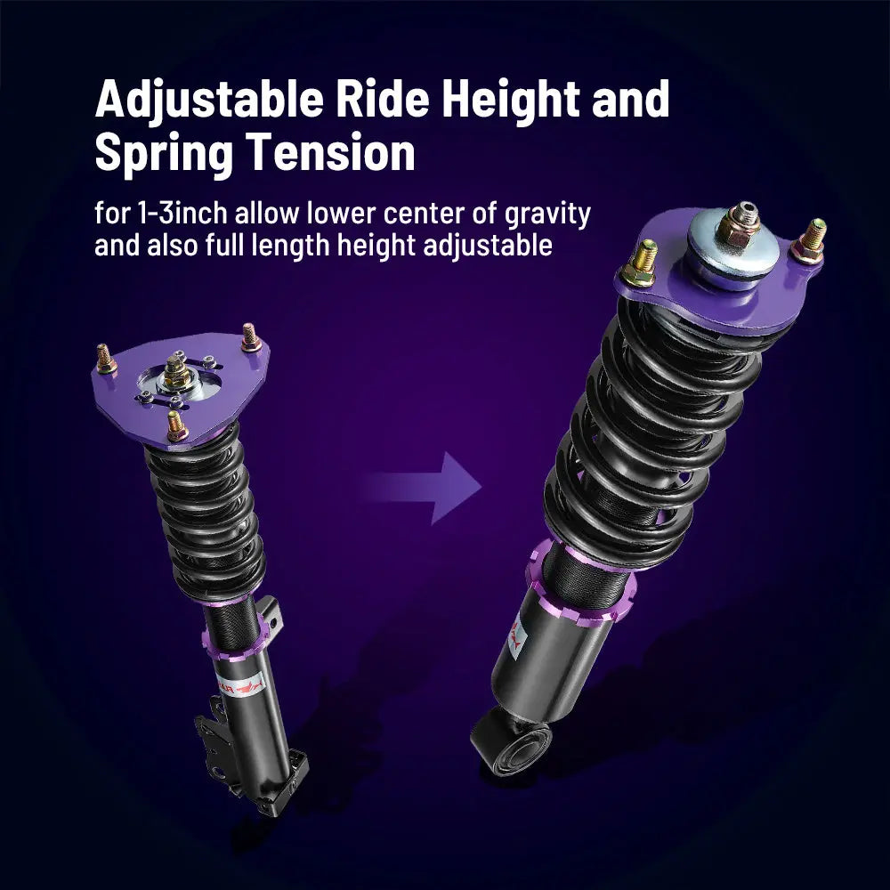 2000-2005 Mitsubishi Eclipse Coilover Shock Absorbers Struts 4PCS