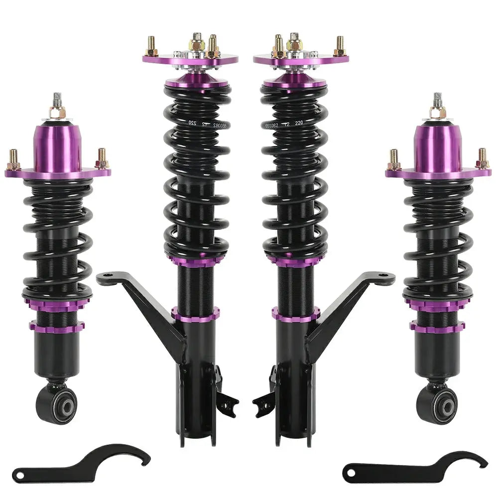 2000-2006 Honda Civic VII Coilovers for EM2 ES ET Saloon – 4PCS Flashark