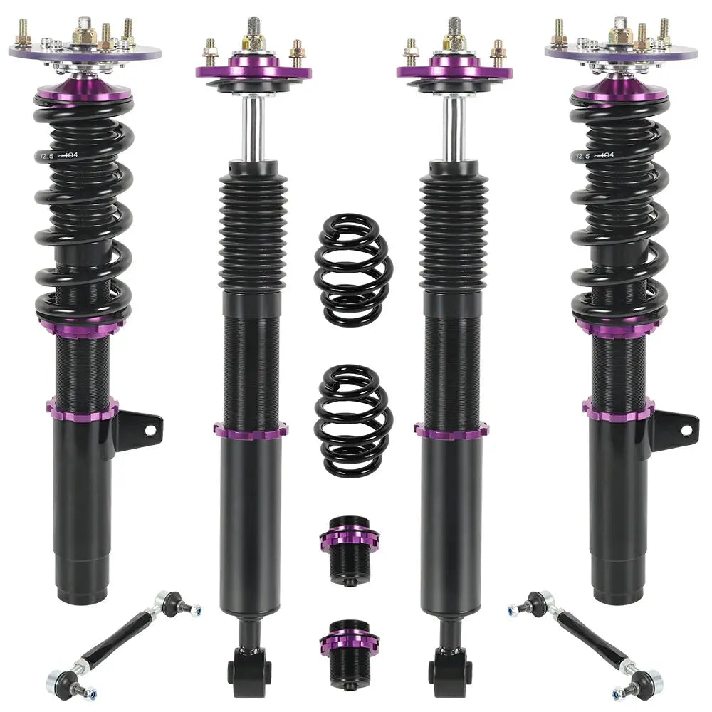 BMW 3-Series E46 Coilovers for 1998-2005 318i/323i/325i/325xi/325Ci/328i/328Ci/330i/330xi - 4PCS