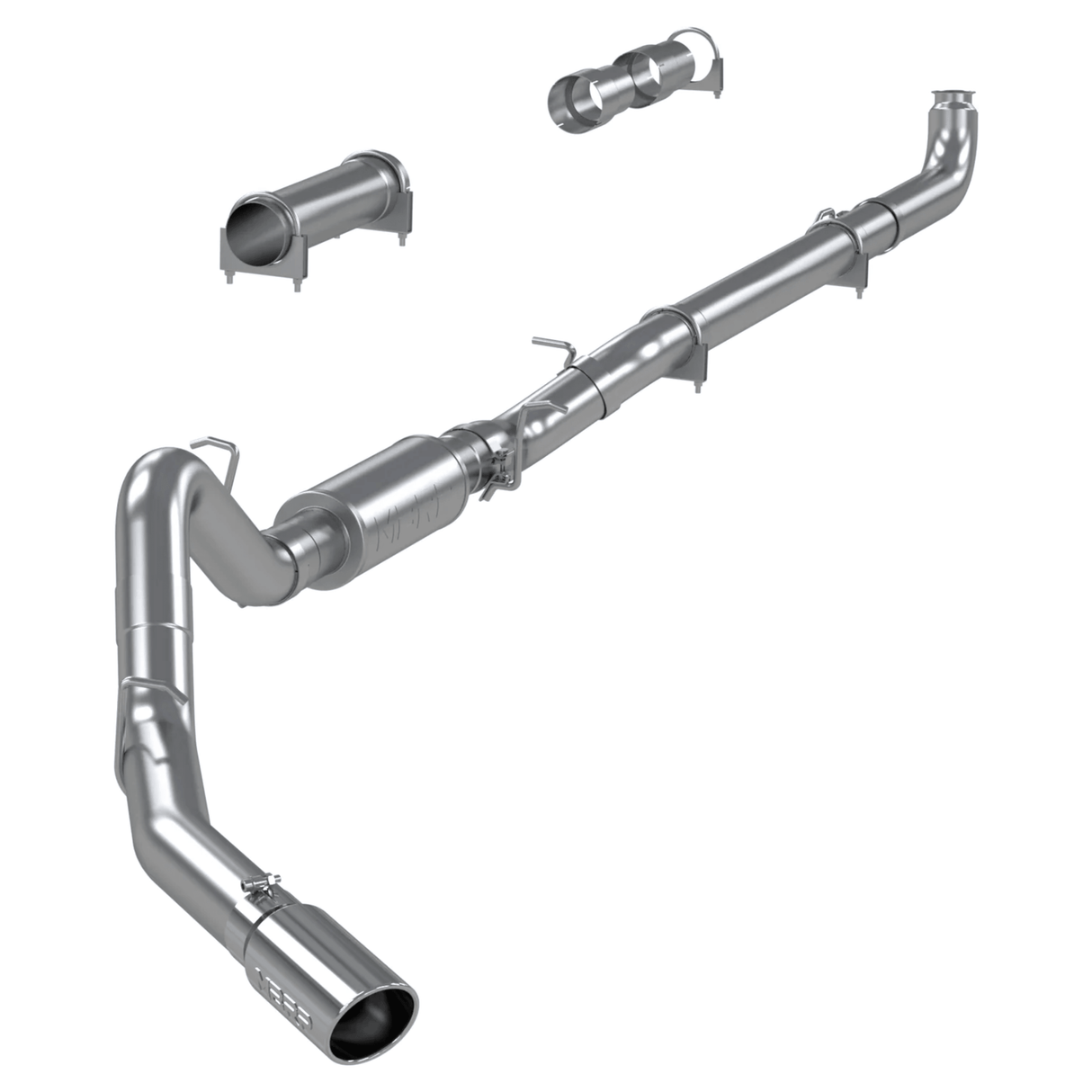 2001-2007 Duramax LB7/LLY/LBZ Stainless Steel Downpipe Back Exhaust (S6004409)