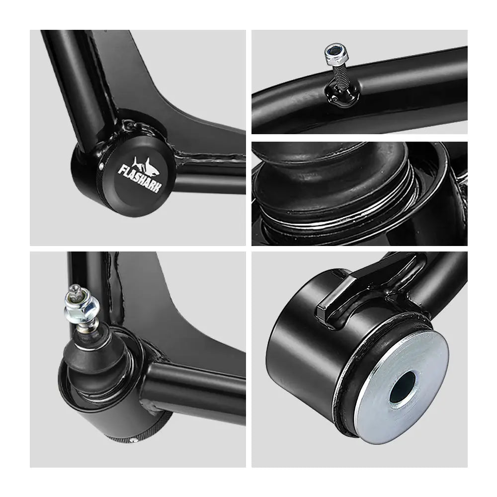 2000-2010 Chevy Silverado GMC Sierra 2500 3500HD Hummer H2 Lifted Front Upper Control Arms 2 Inch-4 Inch Flashark
