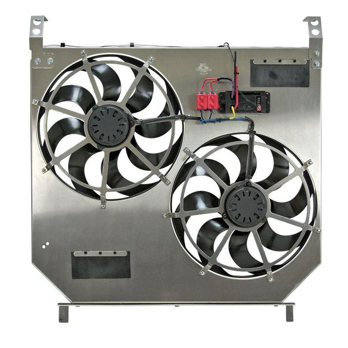 2003-2007 Powerstroke 6.0L Direct-fit Dual Electric Fan System (116545)