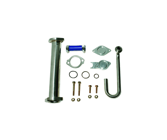 2003-2007 Powerstroke 6.0L EGR & Cooler Delete w/Up-Pipe (FLO-EGR60)