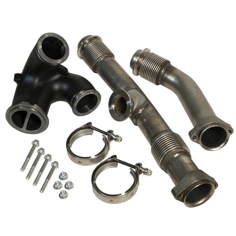 2004.5-2007 Powerstroke 6.0L Up Pipes Kit W/ EGR Connector (1043918)
