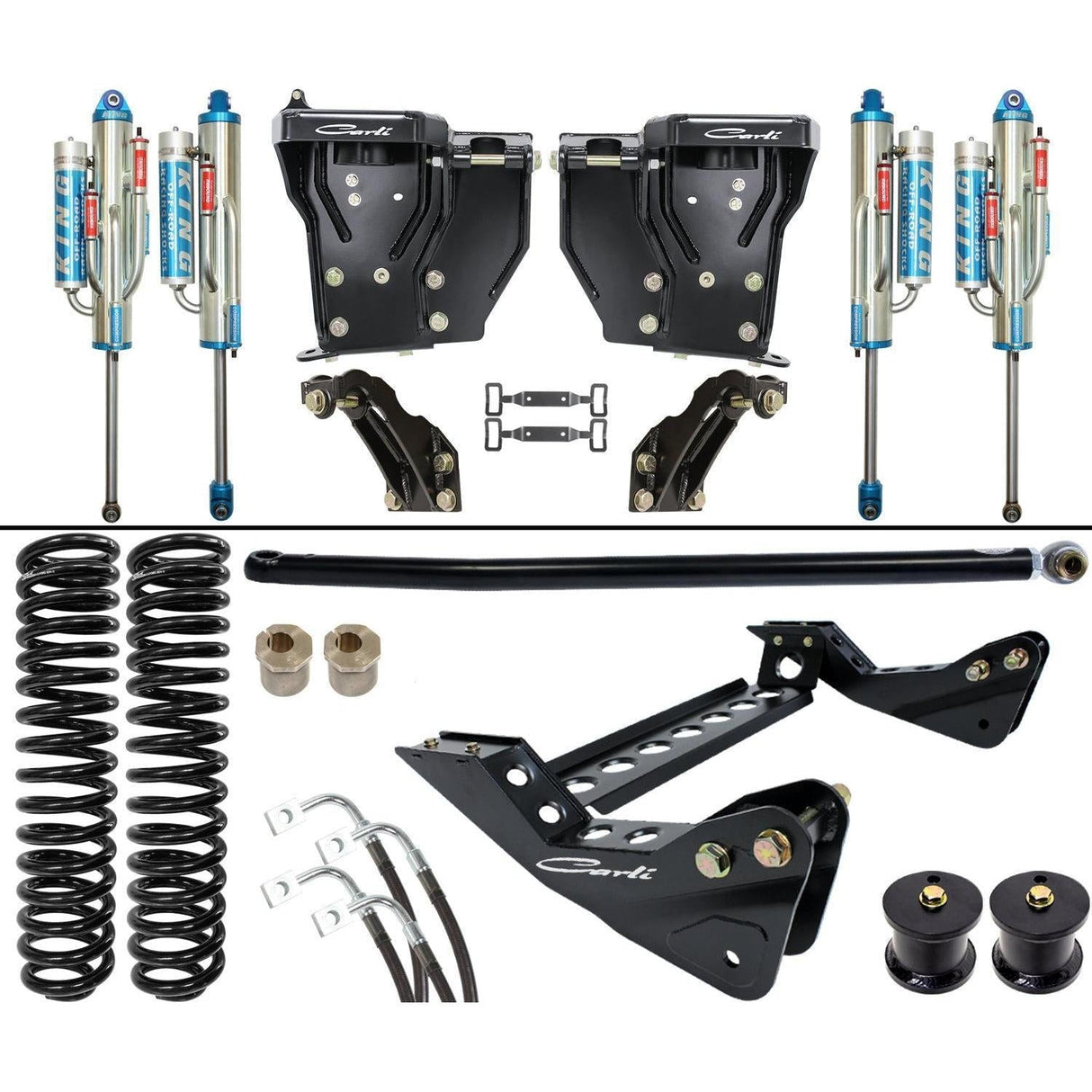 2005-2007 Powerstroke Unchained 3.0 Bypass 4.5” Lift Kit (CS-F45-UC30-05)