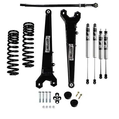 2005-2016 Powerstroke Kryptonite Stage 3 Leveling Kit w/ Fox Shocks (KRFD05STAGE3FOX)
