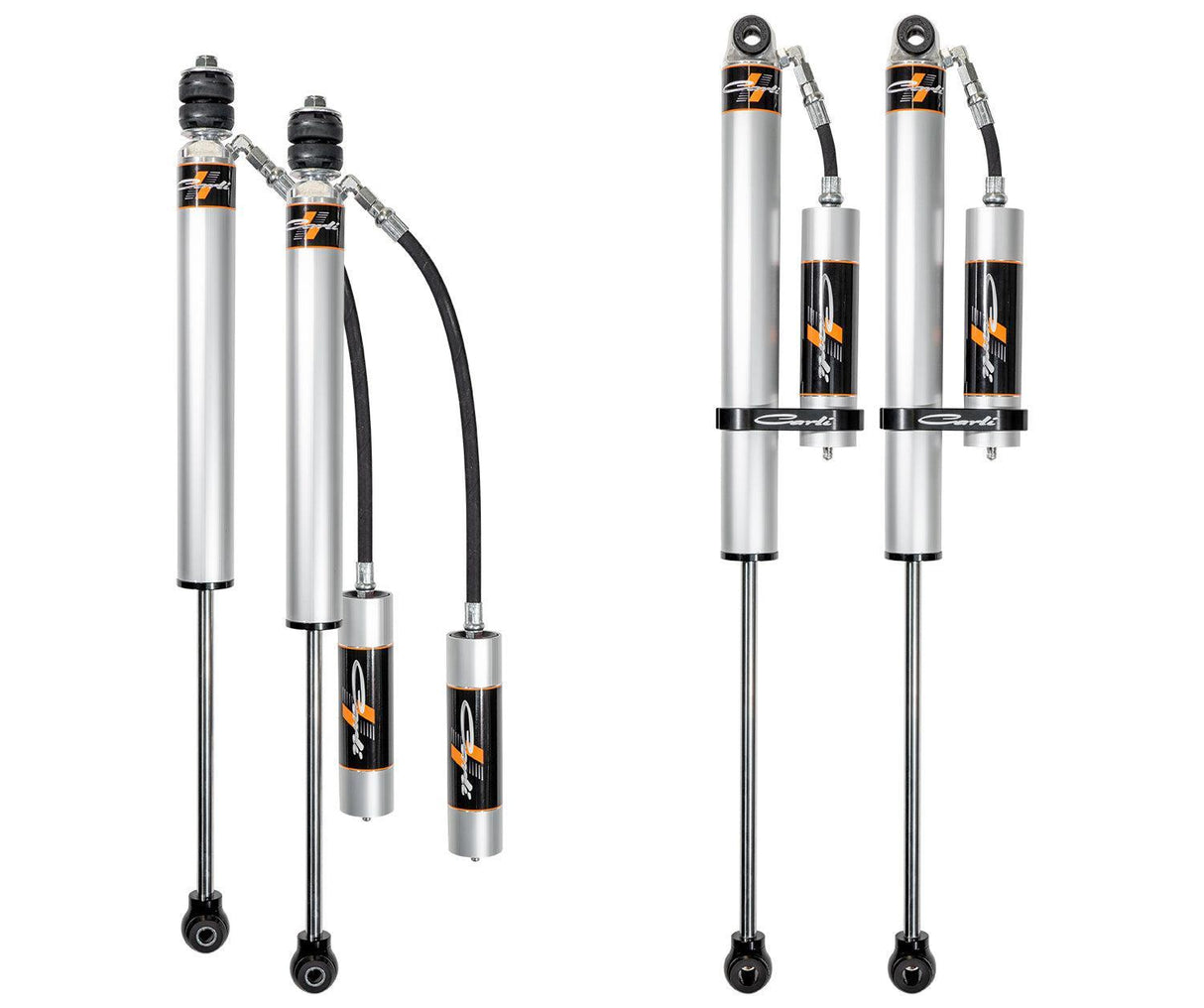 2005-2024 Powerstroke Carli-Spec 2.0 Shock Package w/ 2.5" Lift (AS-FLVLSPKG-CS20RR-A)