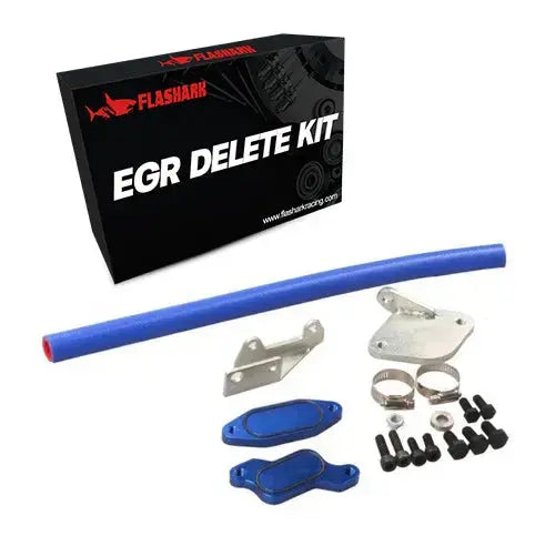 For 2006-2007.4 6.6L Chevrolet Silverado Classic GMC Duramax LBZ Diesel EGR Valve Cooler Delete Kit (Ordinary)