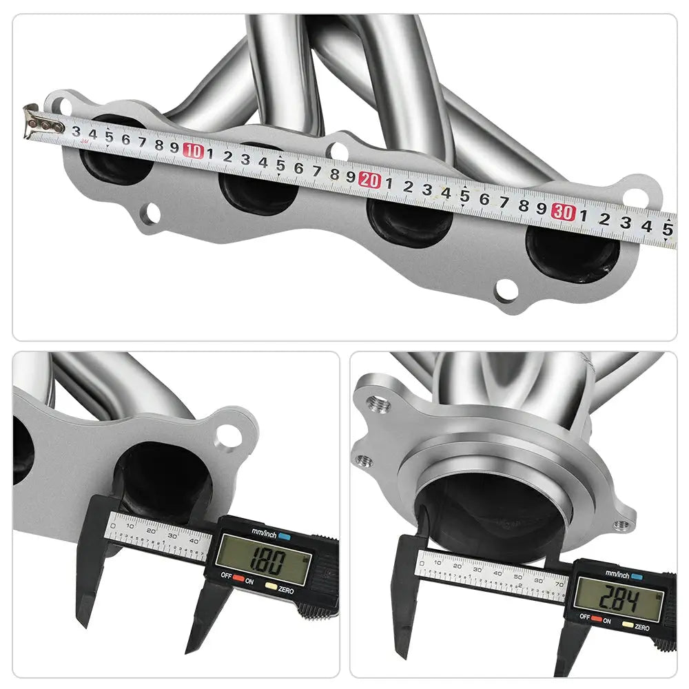 Short Exhaust Header for 2006-2009 Honda Civic Si Coupe 2-Door & Sedan 4-Door 2.0L K20Z3