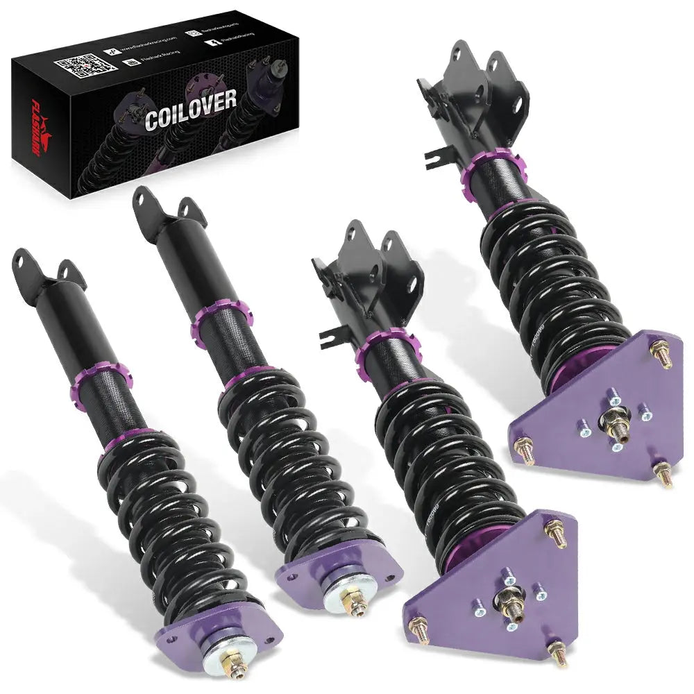 2007-2013 Nissan Altima Sedan (L32) & Coupe (D32) Coilover Suspension Kit 4PCS - Adjustable Damper, Height Lowering