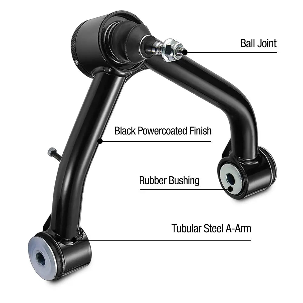 2007-2018 Chevrolet Chevy Silverado GMC Sierra Yukon 1500 Cadillac Lifted Front Upper Control Arms 2 Inch-4 Inch Flashark