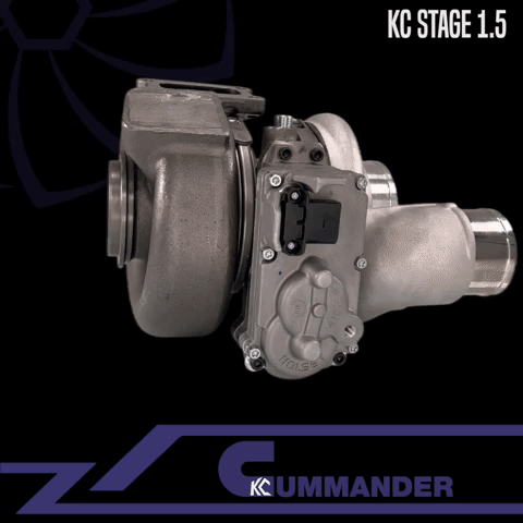 2007.5-2012 Cummins 6.7L KC Cummander Stage 1.5 Turbocharger (302295)