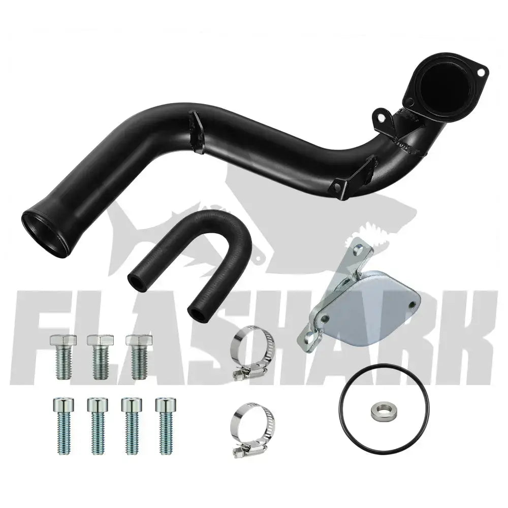 For 2007.5-2010 6.6L Chevy Silverado GMC Sierra Duramax LMM Diesel EGR Delete Kit (Upgraded)