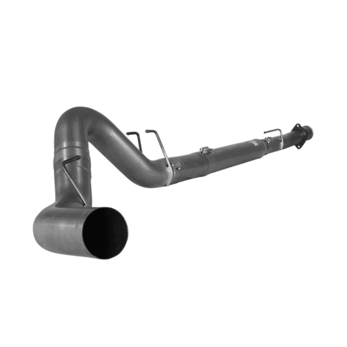 2008-2010 Powerstroke 6.4L 4" Downpipe Back Exhaust No Muffler (421007)