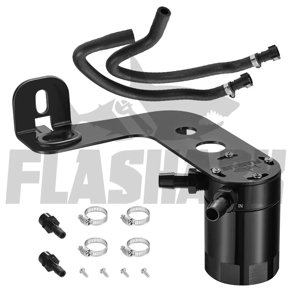 For 2010-2015 Chevrolet Camaro SS(Manual) Baffled Oil Catch Can PCV Side