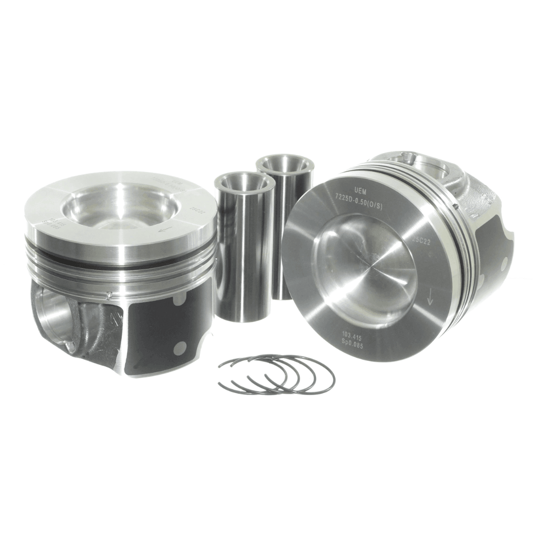 2010-2017 Duramax LML/LGH Dualoy Piston & Ring Kit (7225DKT)