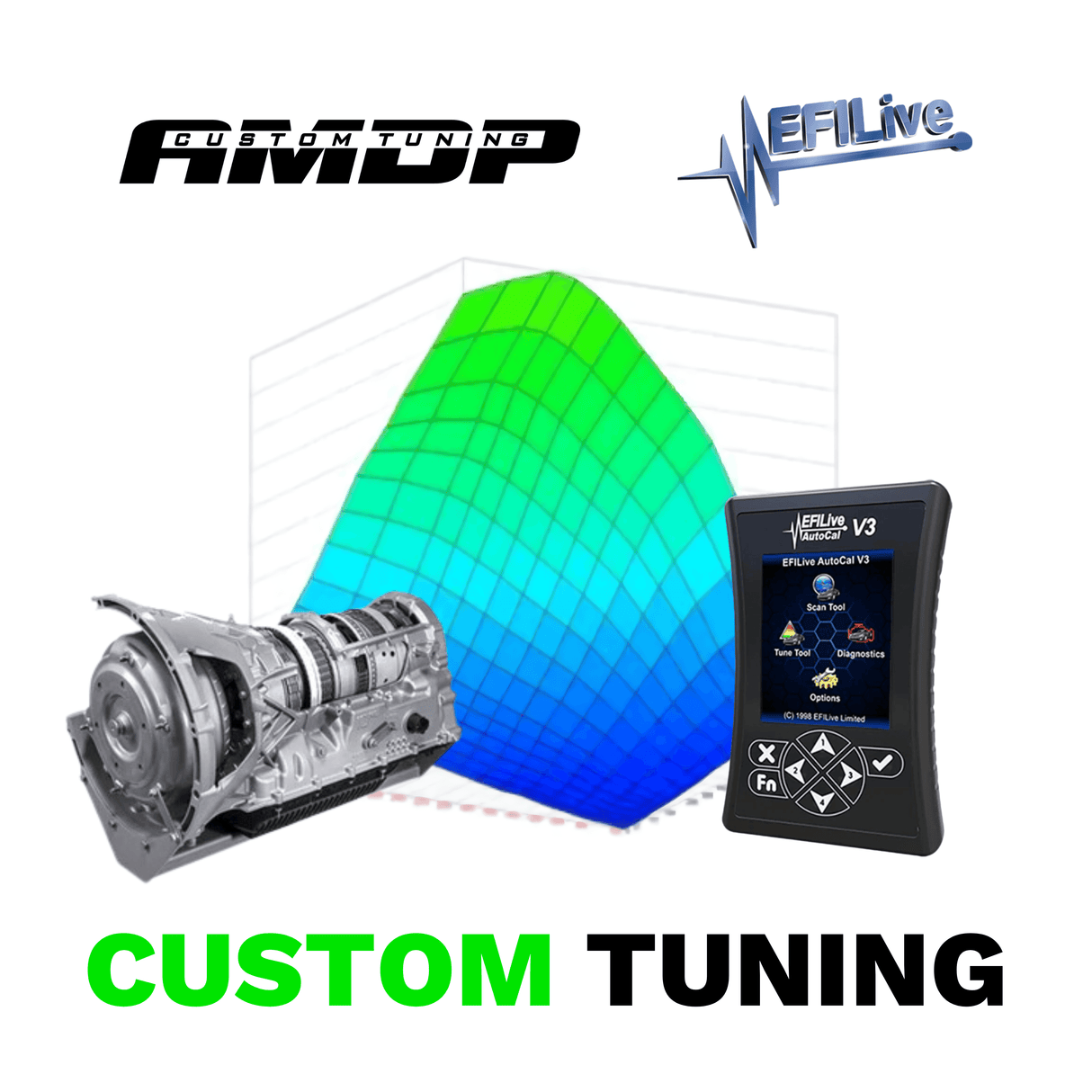 2010-2022 Dodge Cummins 6.7L AMDP AutoCal EFILive 68RFE Transmission Tuning