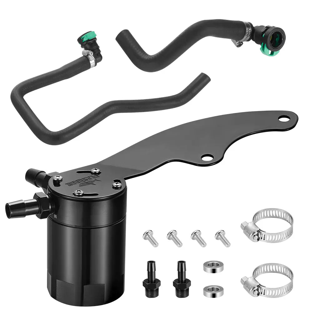 Baffled Oil Catch Can Kit for 2011-2014 Ford Mustang GT