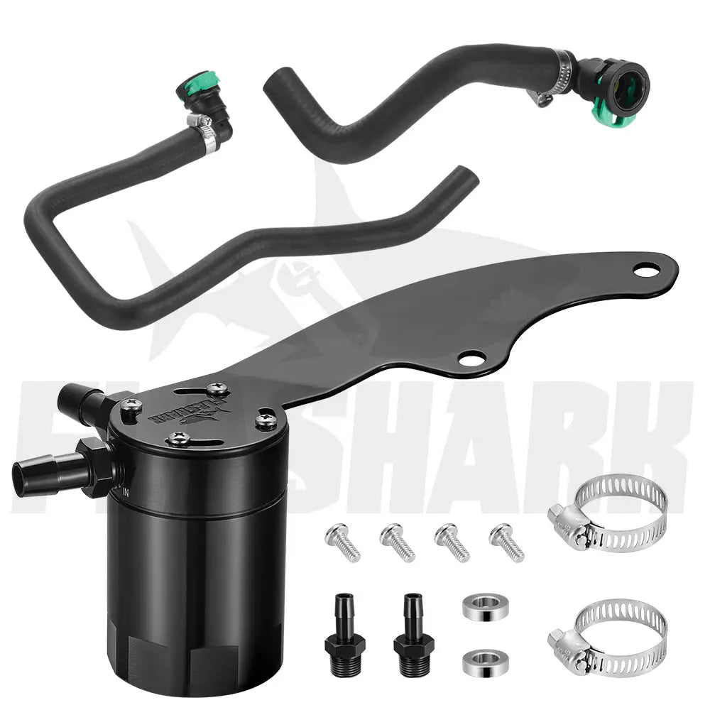 Baffled Oil Catch Can Kit for 2011-2014 Ford Mustang GT