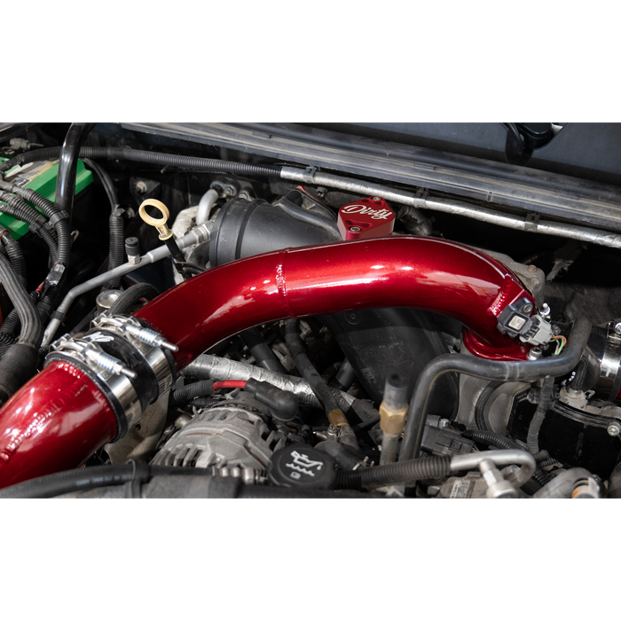 2011-2016 Duramax LML Dirty Diesel Cold Side Crossover Pipe w/ Throttle Valve (LML-INT-A029)