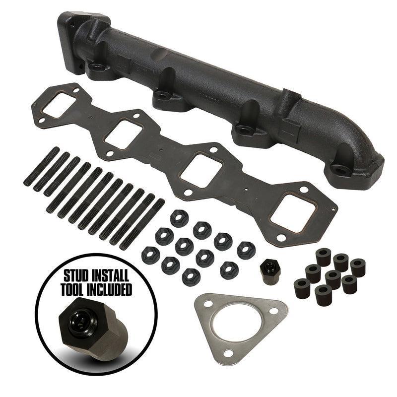 2011-2016 Powerstroke 6.7L BD Diesel Drivers Side Exhaust Manifold Kit (1043006)