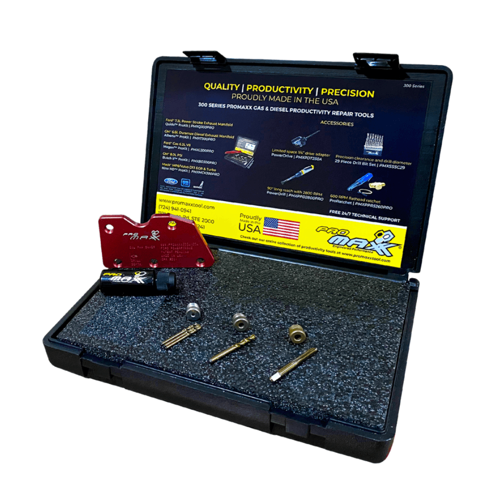 2011-2022 Powerstroke 6.7L Oil Filter Adapter Broken 6MM Bolt Repair Kit - OPR (PMXOPR300PRO)