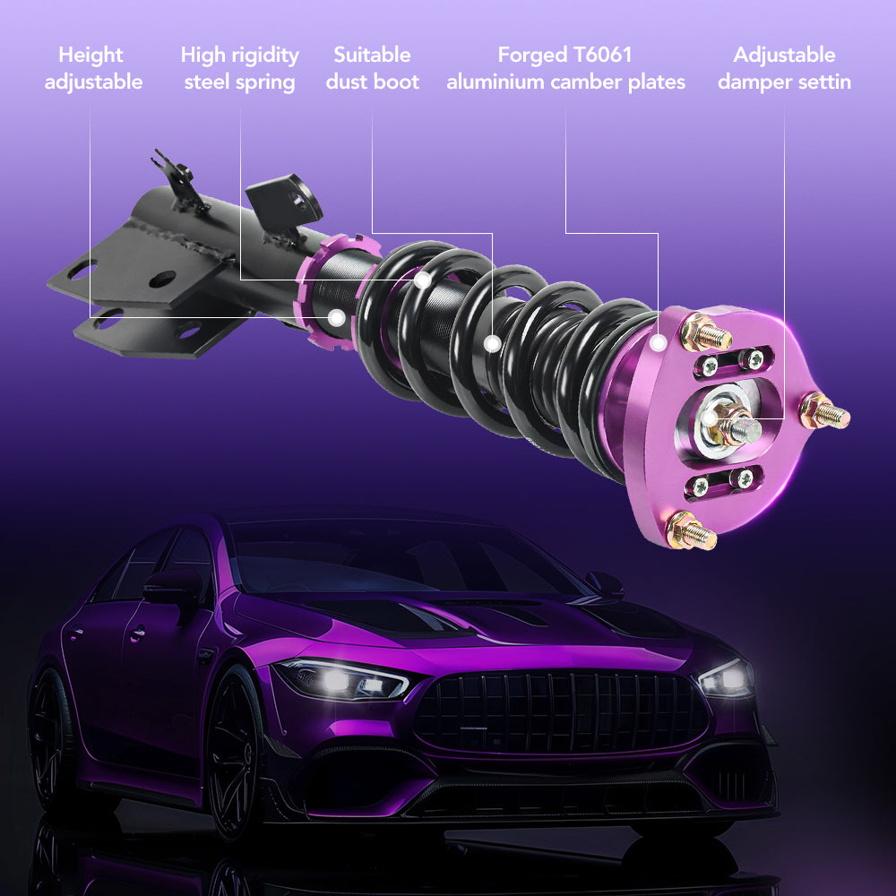 2012-2015 Honda Civic Acura ILX Coilovers 4PCS Flashark