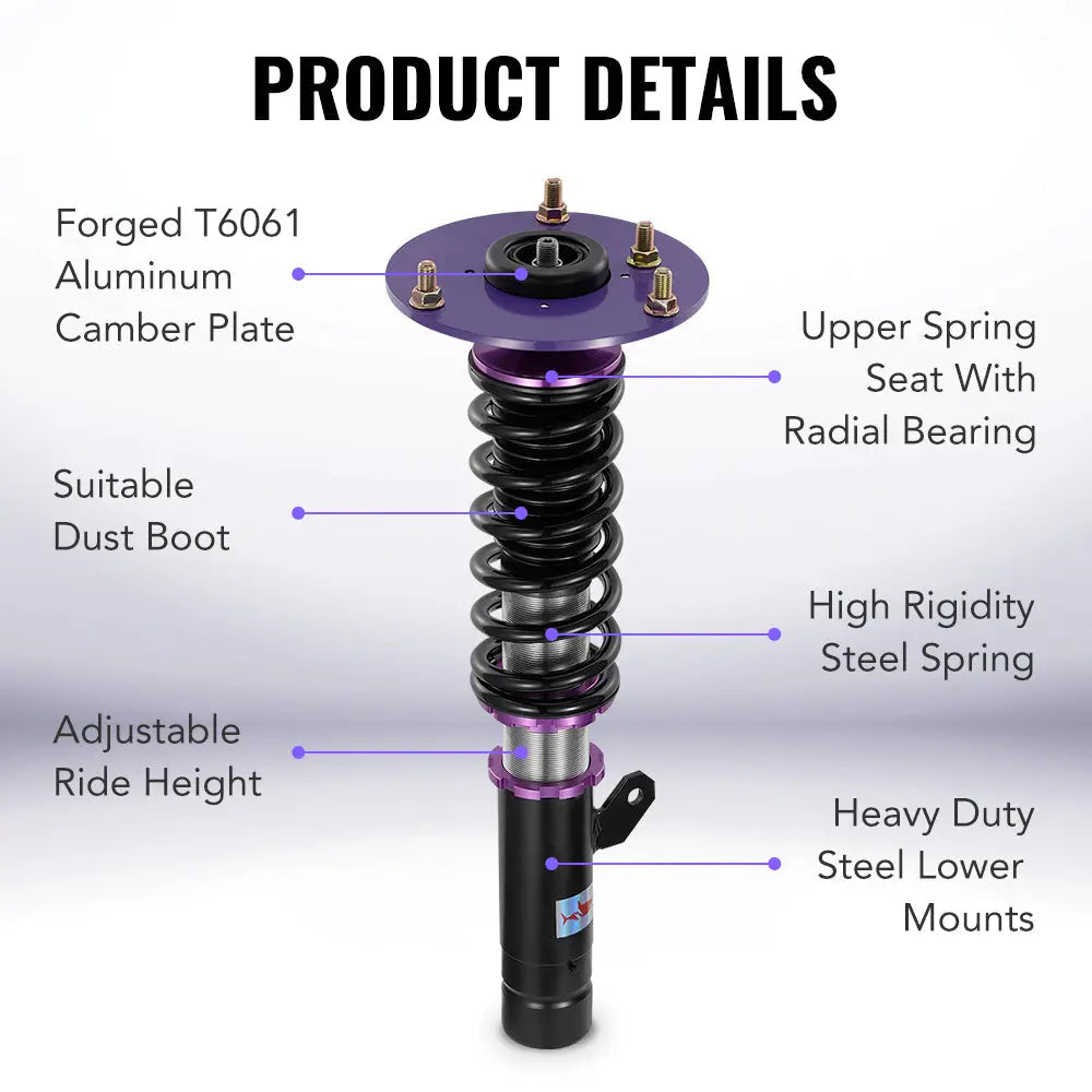 2012-2018 BMW 3-Series RWD F30/F31/F34 Coilovers w/ 32-Way Damping Force Adjustment Flashark