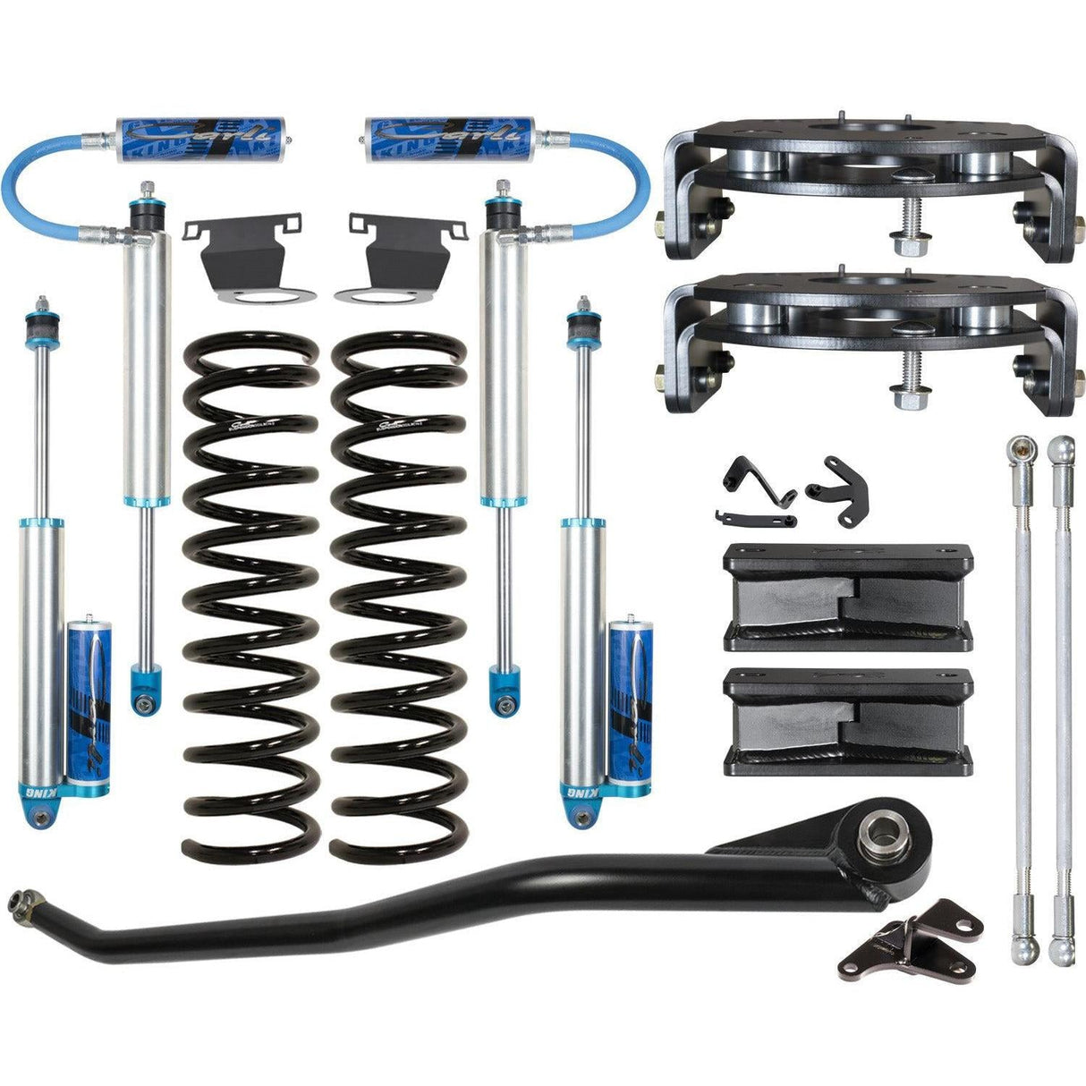 2014-2024 Cummins Pintop 2.5” Leveling Kit w/ Air Ride (CS-DPT25-LVL-1419-D-AR)