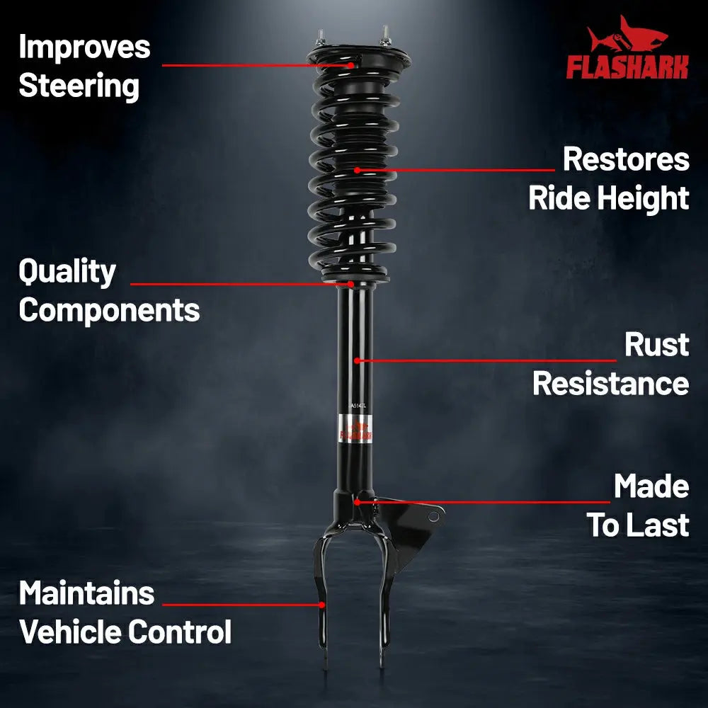 2016-2020 Jeep Grand Cherokee Front Strut and Spring Assembly 2PCS Flashark