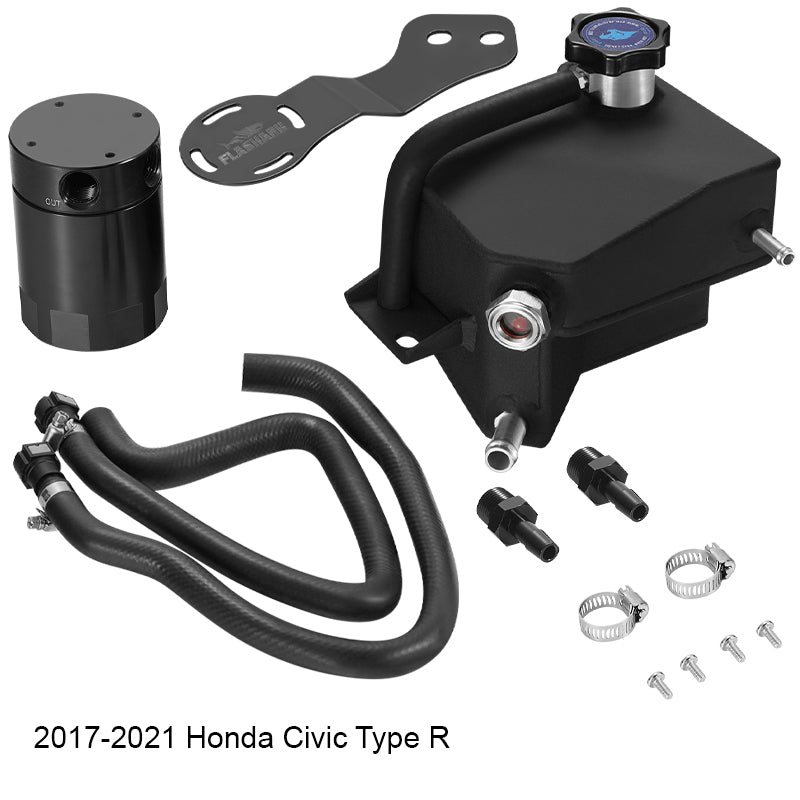 2017-2021 Honda Civic Type R Aluminum Coolant Reservoir (Degas) Flashark