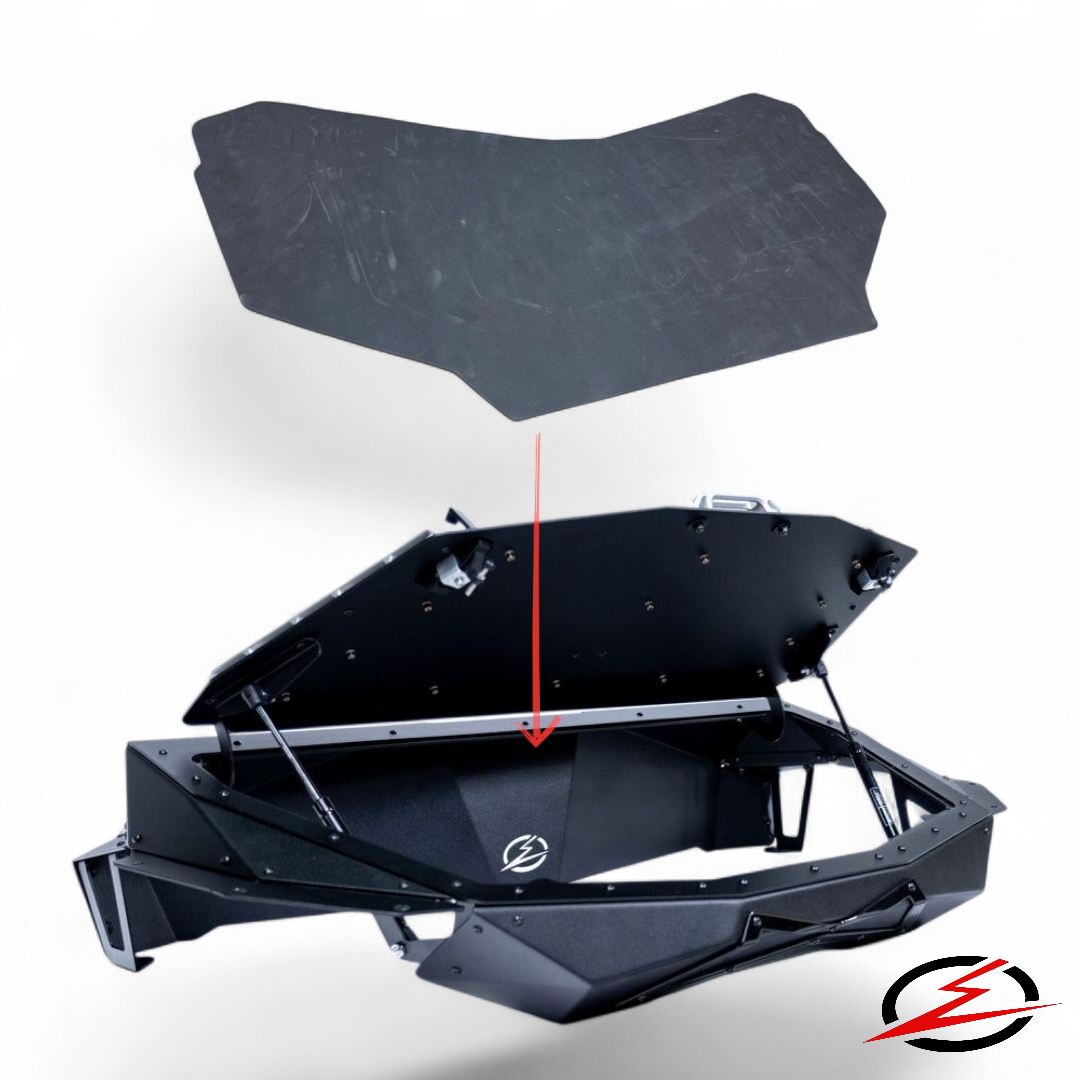 2017+ Can Am X3 Maverick Bed Mat (Dust Mat) www.elektricoffroad.com