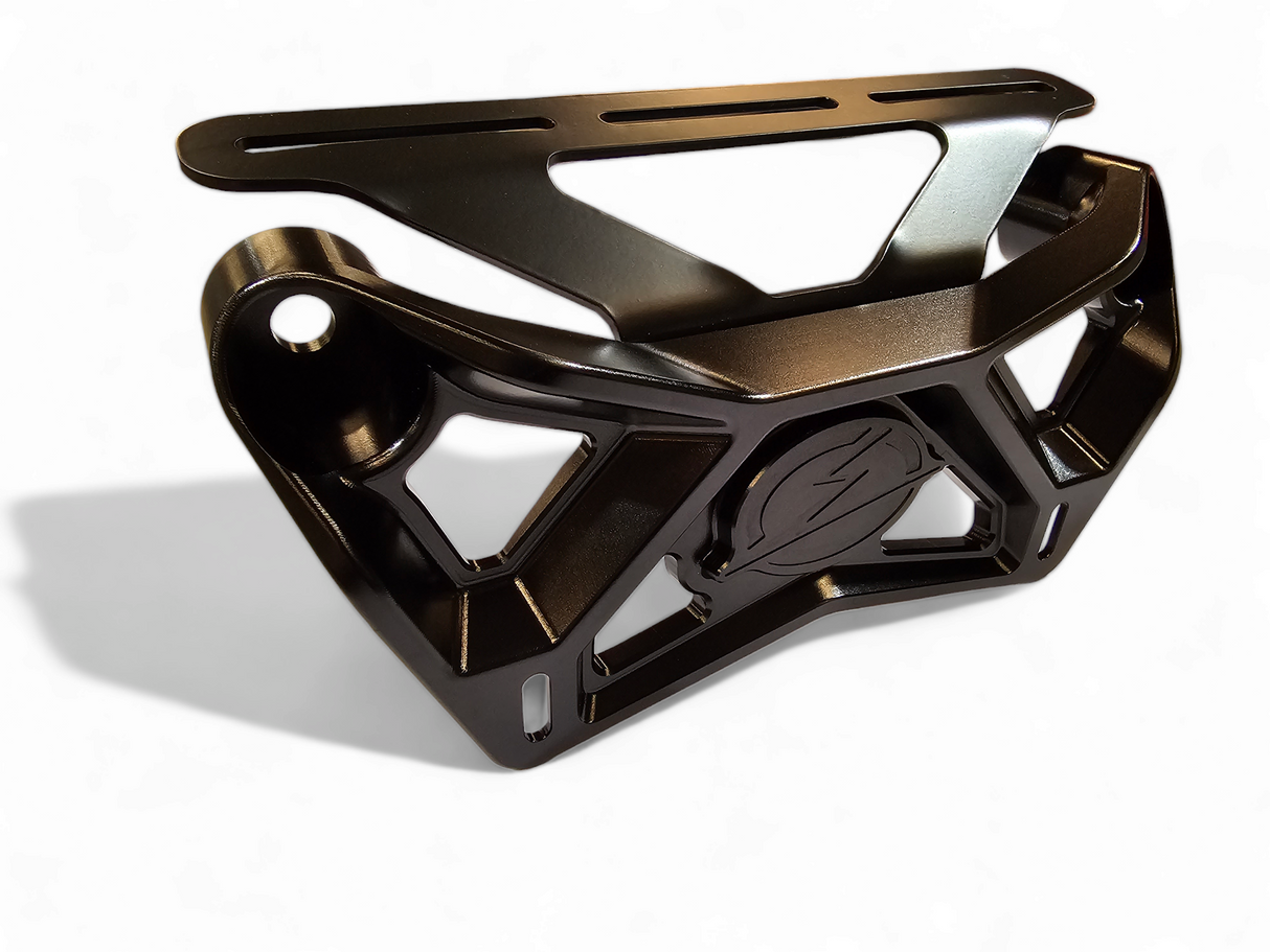 EOD 2017 to Current Can Am X3 Maverick Upper Shock Mount Brace with adjustable light mount bracket with Black finish www.elektricoffroad.com