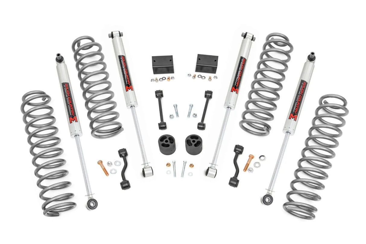 Rough Country 2.5 Inch Lift Kit Jeep Wrangler Unlimited JL 4WD 2018-2023 67731-config