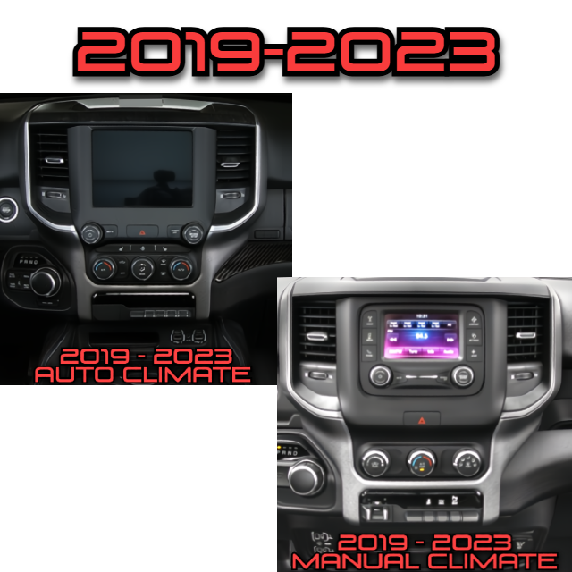 Dodge RAM 2014-2023 Workshop 12 Tesla-Style Screen Workshop 12